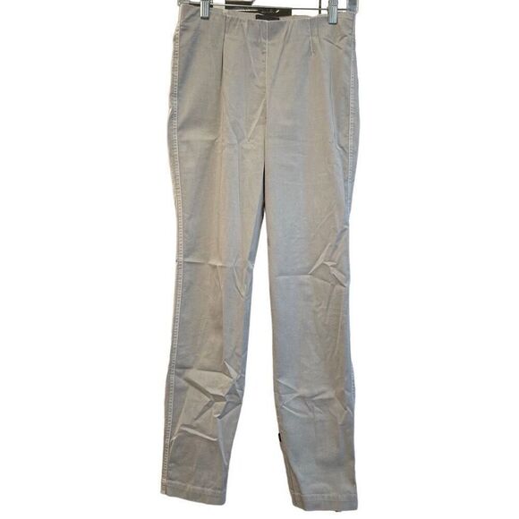 OSKA Germany Womens Pull on Pant Size 1 Gray High Rise Elastic Waist Skinny Leg - Picture 1 of 9